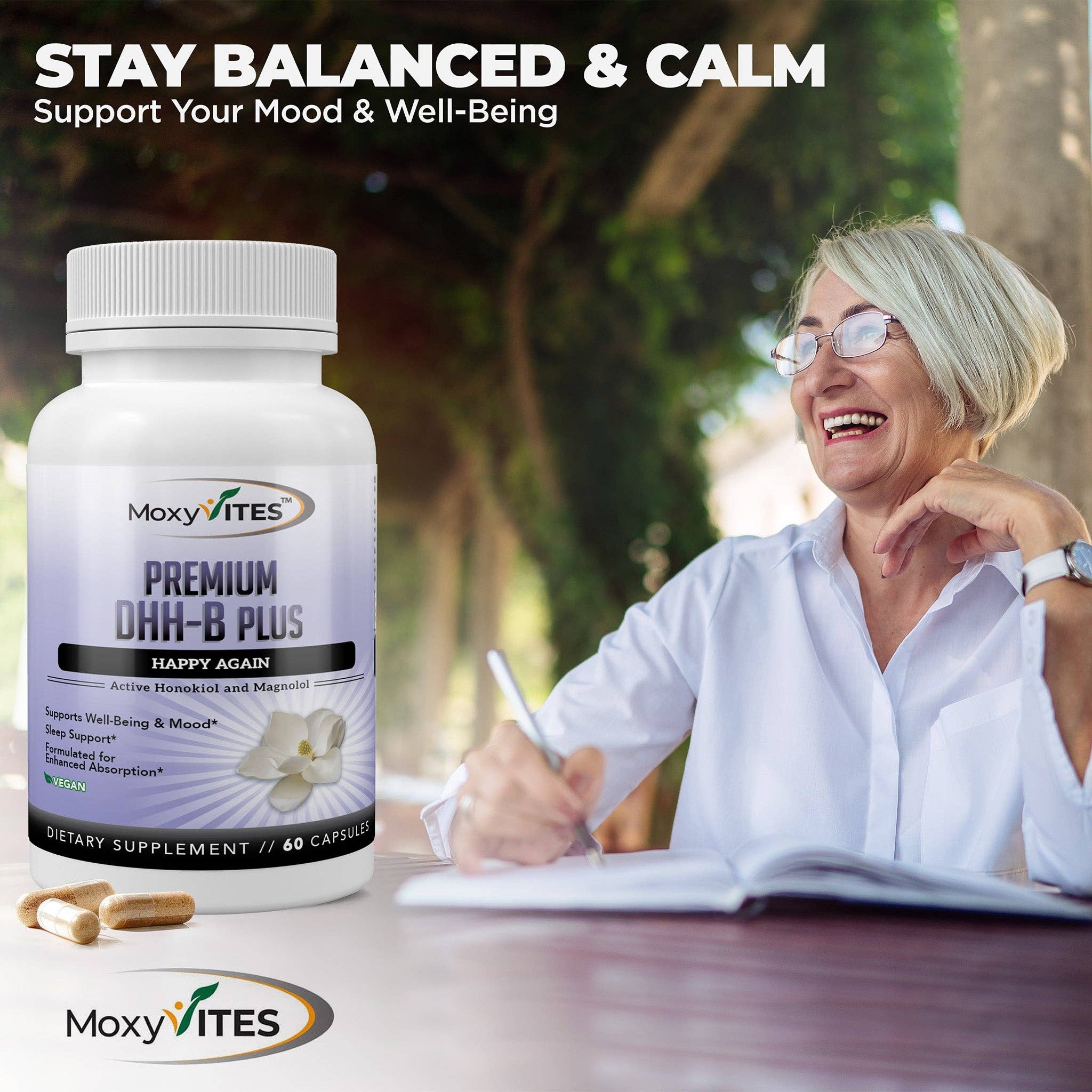 MoxyVites - Wholesale Oral Supplement/Vitamin - DHH-B Supplement - Bioactive Honokiol Magnolia Bark Extract6