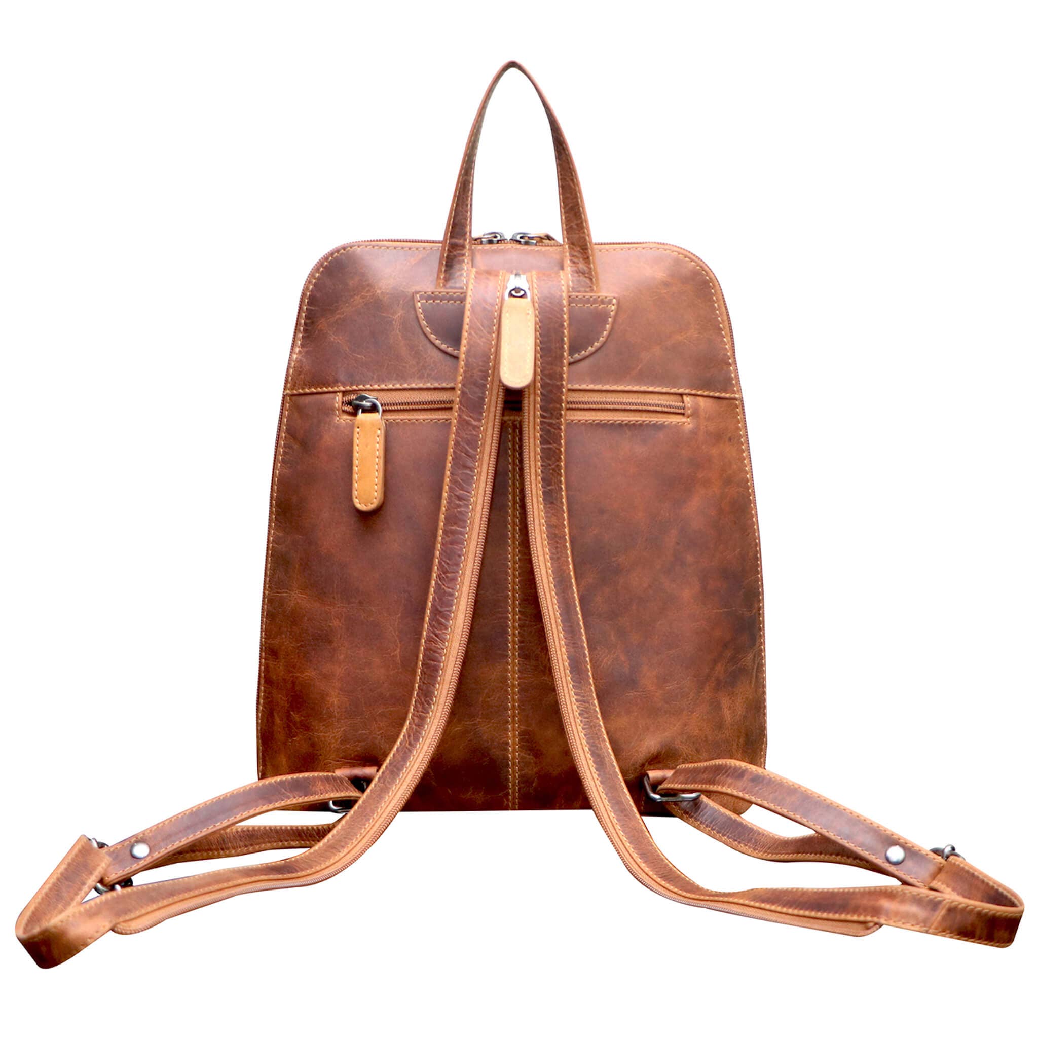 Greenwood - Vente Sac à dos – femme - Sac à dos en cuir pour femmes Anja, petit sac urbain moderne pour filles1