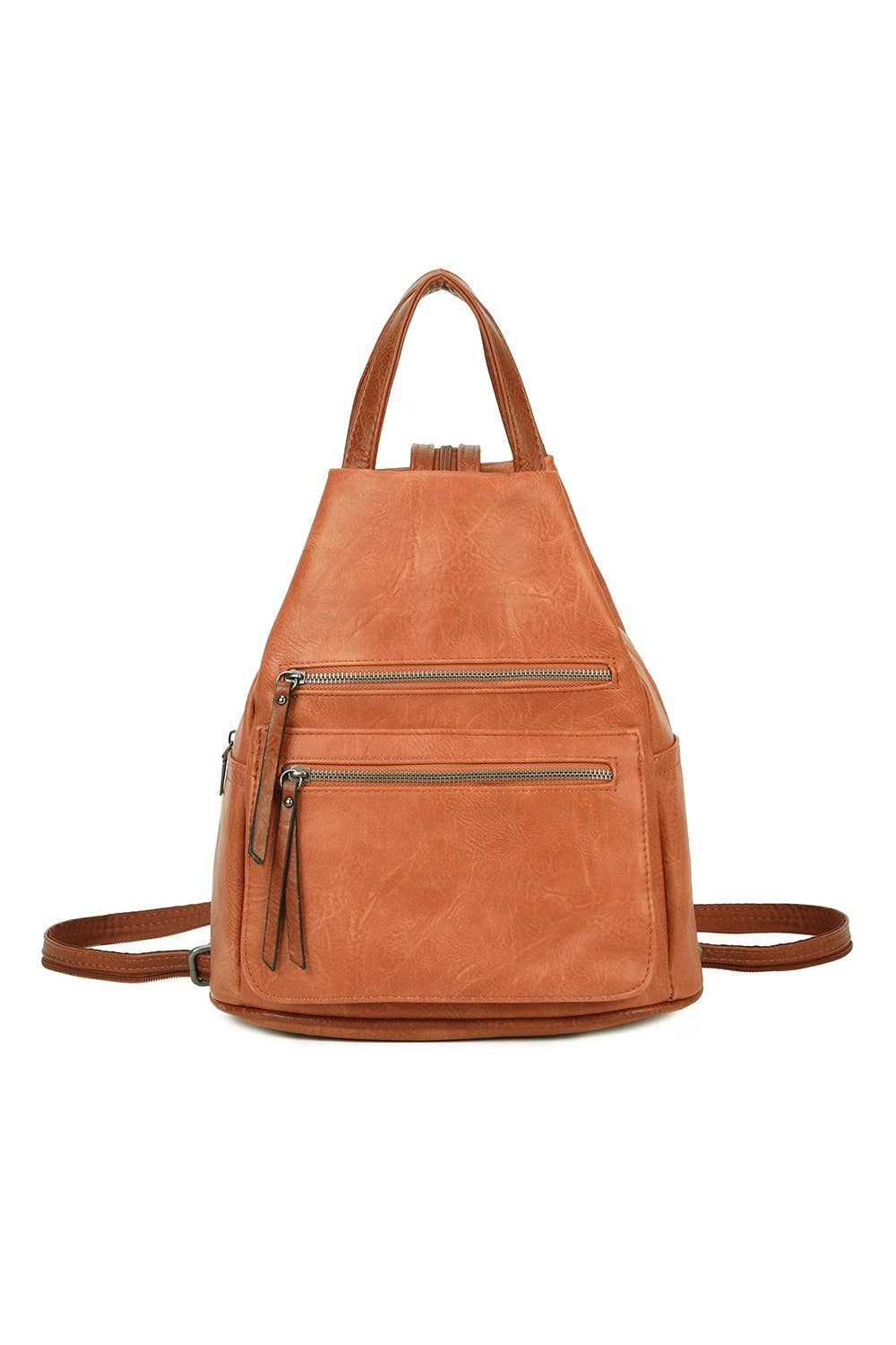 Ellas Trading - Wholesale Backpack - Unisex - Convertible Backpack PU Leather School Travel6