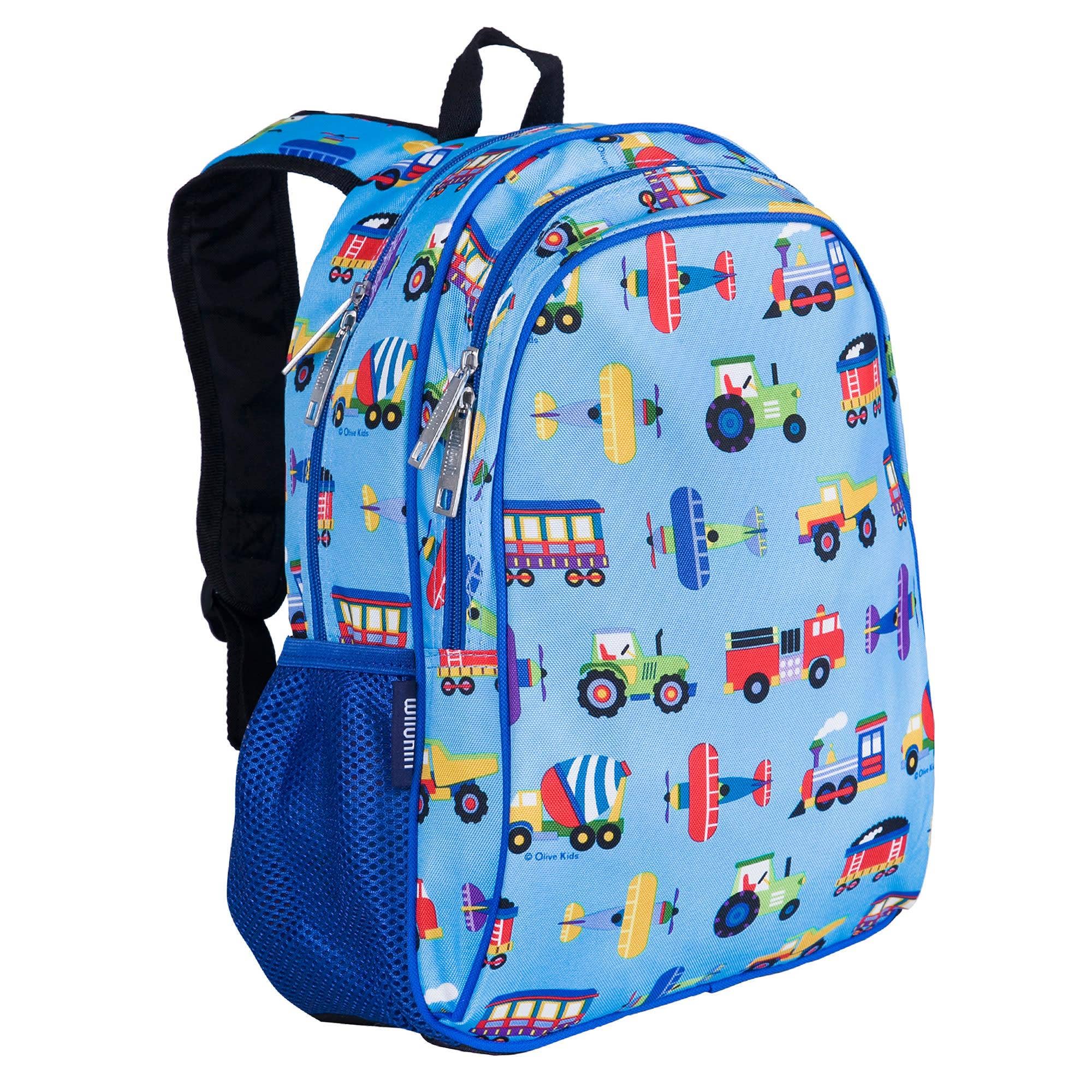 Wildkin - Wholesale Backpack - Kids - Trains Planes and Trucks Backpack - 15 Inch11