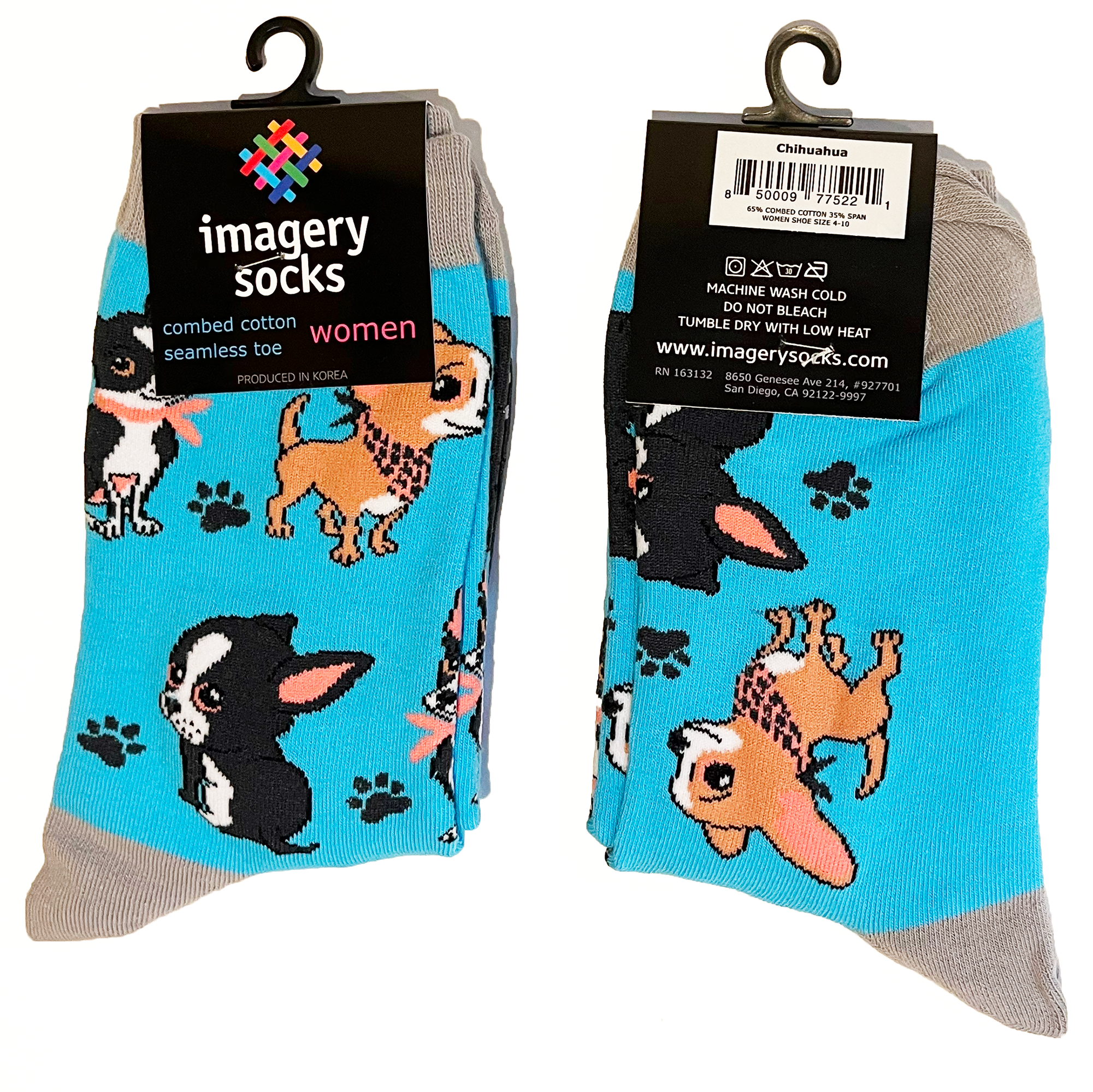 Imagery Socks - Wholesale Socks - Women's - Women's Chihuahua Socks3