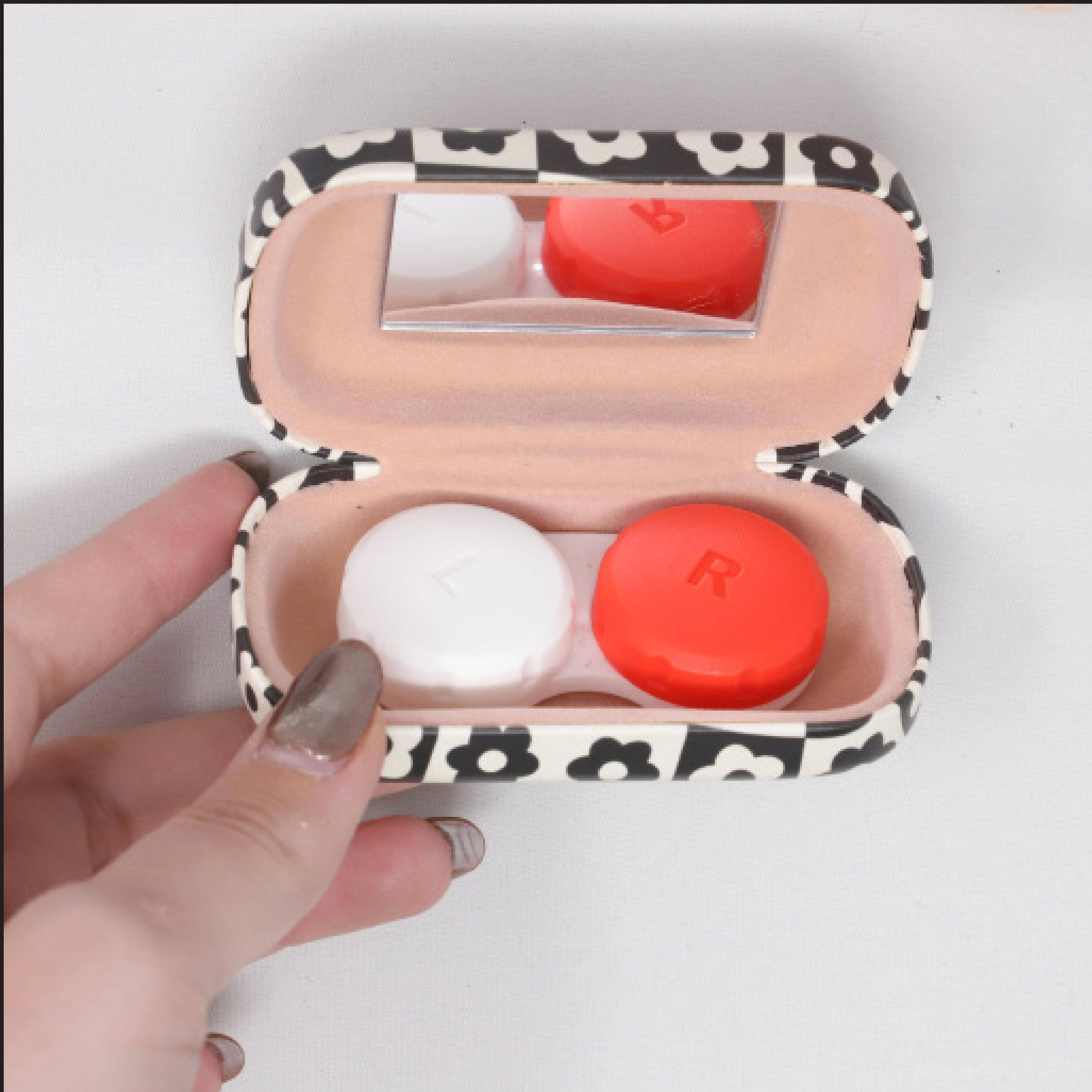 Made Au Gold - Wholesale Eyewear Cases & Holders - Women's - Contact lens case - Flowers1