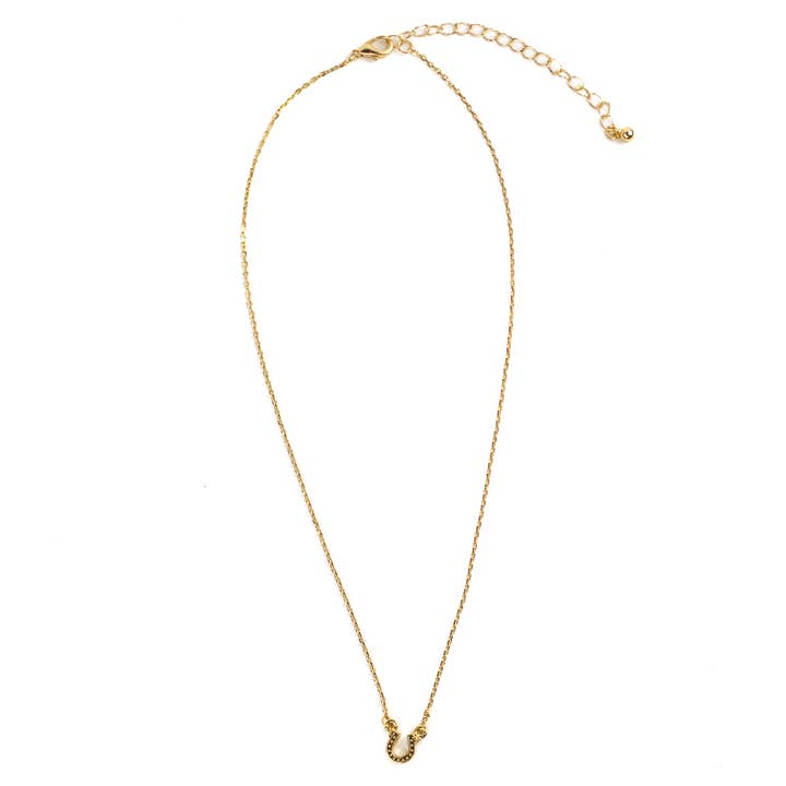 The Royal Standard – wholesale Hänge-/berlockhalsband – Hästsko halsband Guld 16"