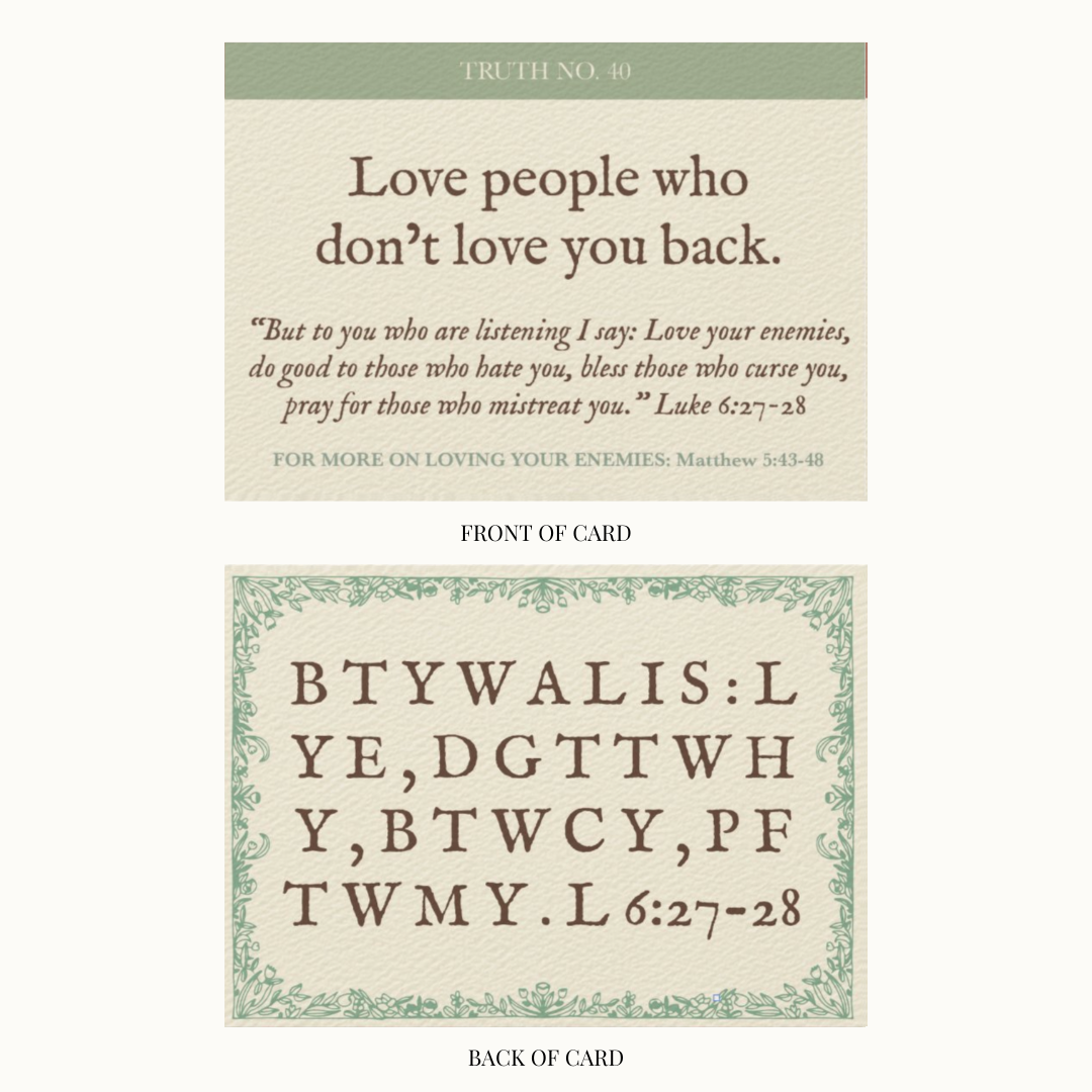 annalisa v. sawtell - Wholesale Learning Cards - Kids & Baby - Truth Cards for Kids (Set of 52) | Christian Resource6