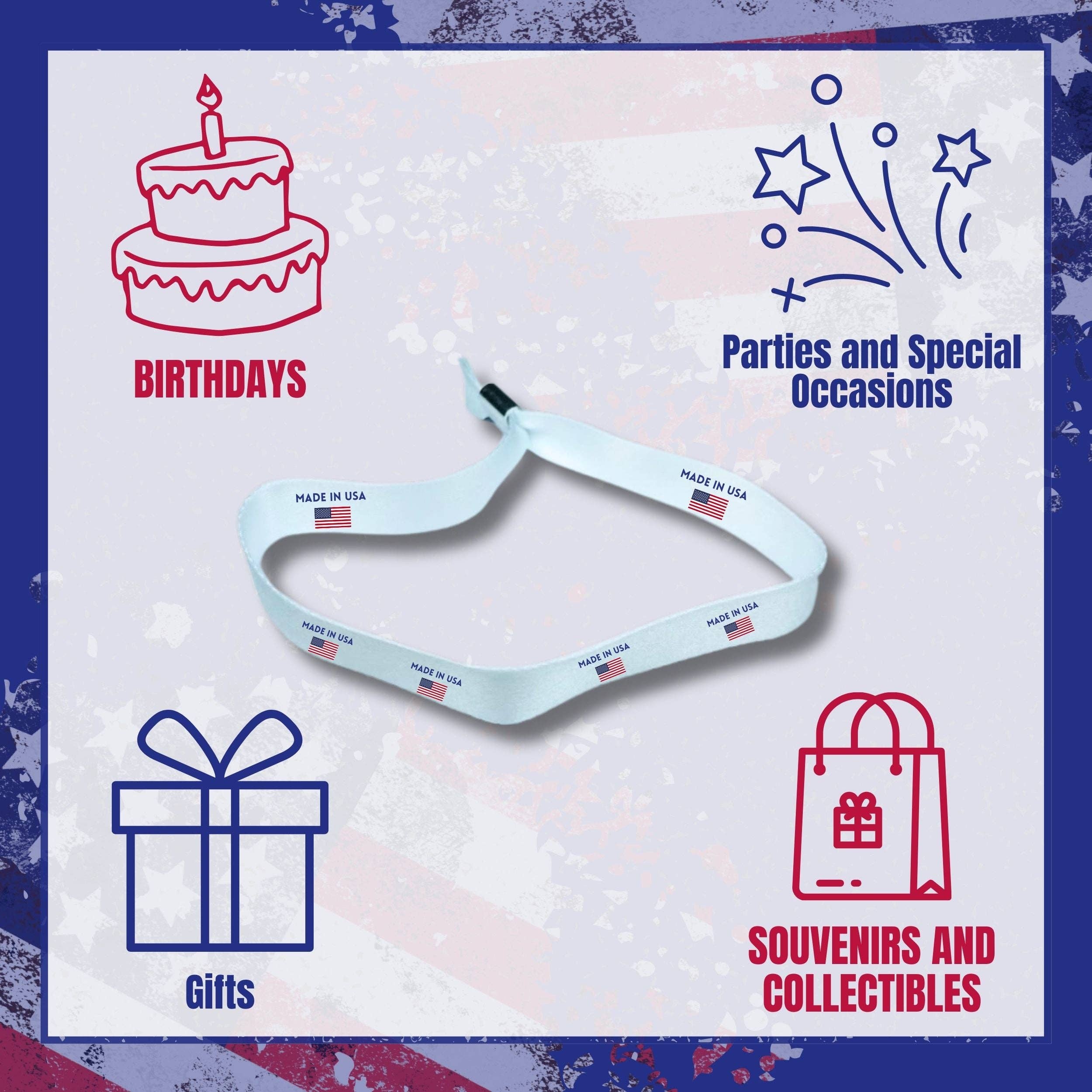 Worldwide Souvenirs - Wholesale Woven/Braided Bracelet - Woven Wristband – Flag Of Nova Scotia – Canadá – P25305