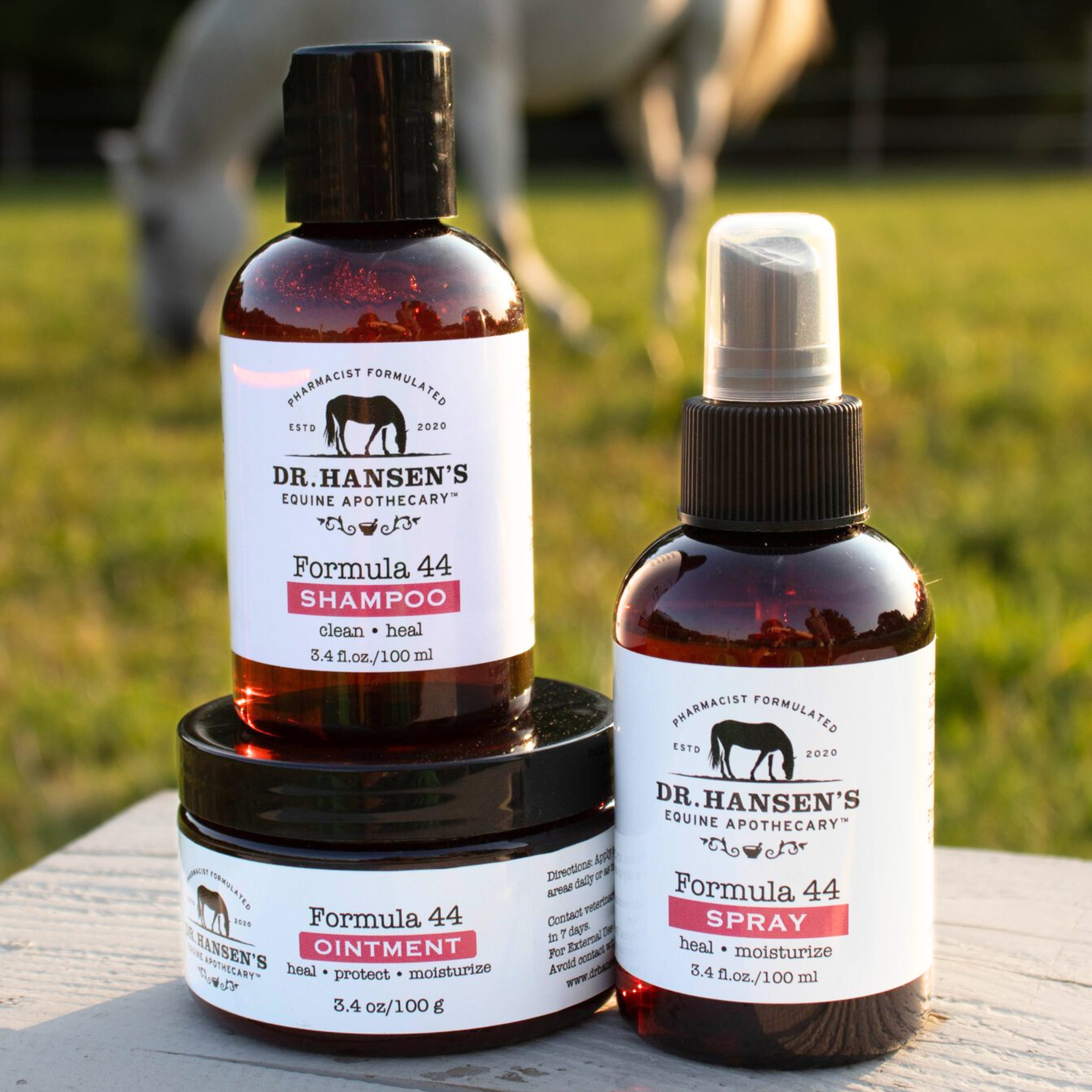 Dr. Hansen's Equine Apothecary - Wholesale Horse Conditioner/Grooming Aid - Formula 44 Bundle3