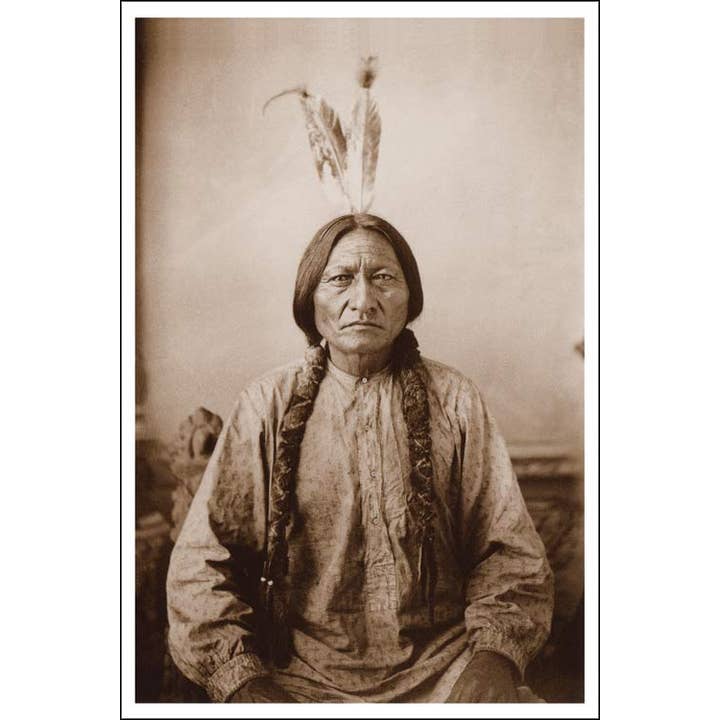 Postcard. Sitting Bull. Hunkpapa Sioux Leader (1834-1890) for wholesale by VisionWorks LLC