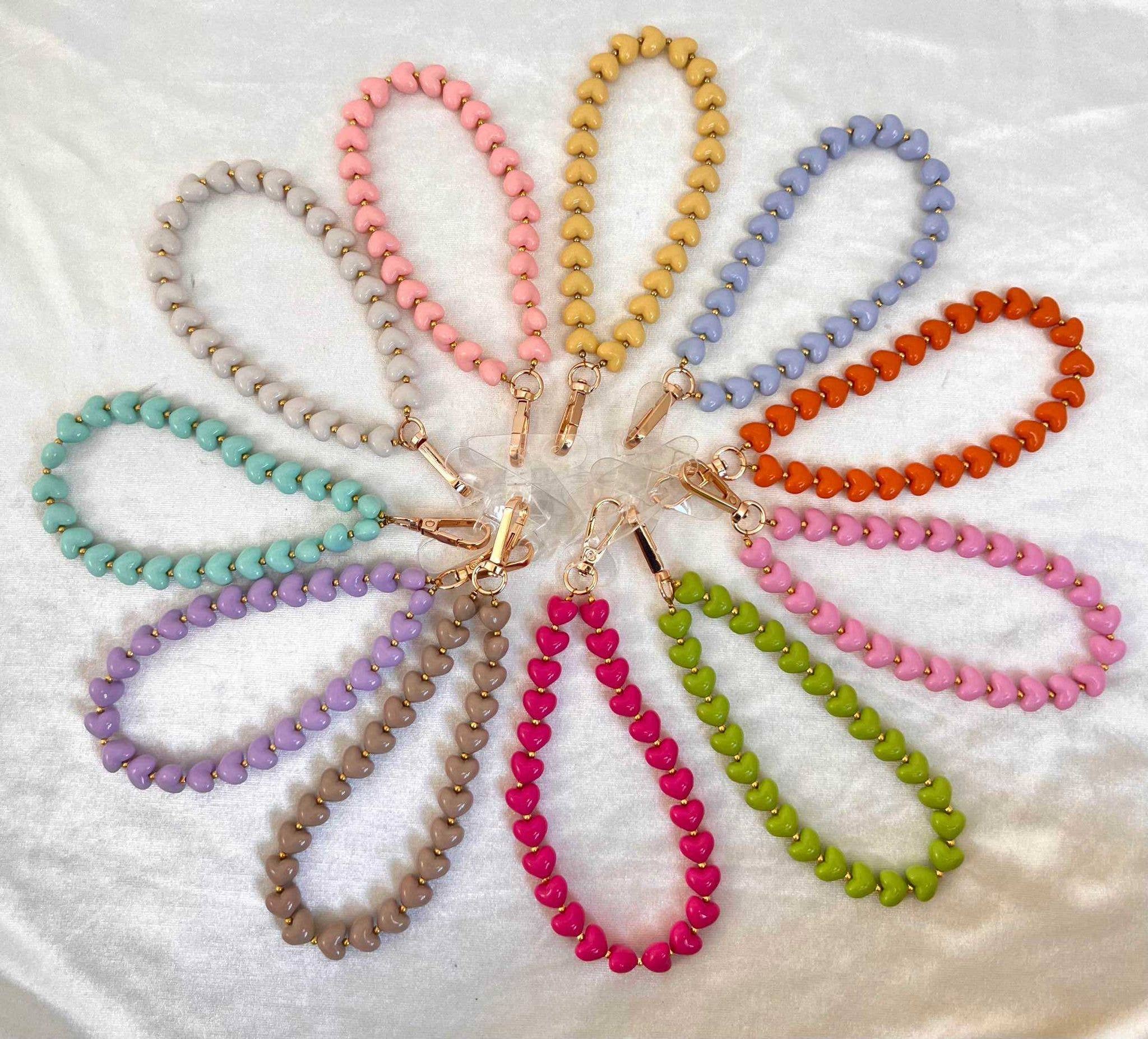 WAUW Fashion - Wholesale Phonecase Strap - Telefoonkoord hartjes | Verschillende Varianten3