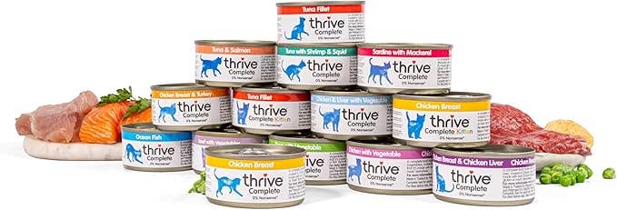 PetGiftz LLC - Vente Nourriture – chat - Nourriture humide pour chats Thrive Chicken Breast, paquet de 12 (boîtes de 2,65 oz)4