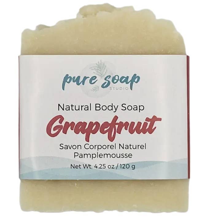 Grapefruit Soap Moisturizing - Natural Soap - Soap for wholesale by Pure Soap Studio