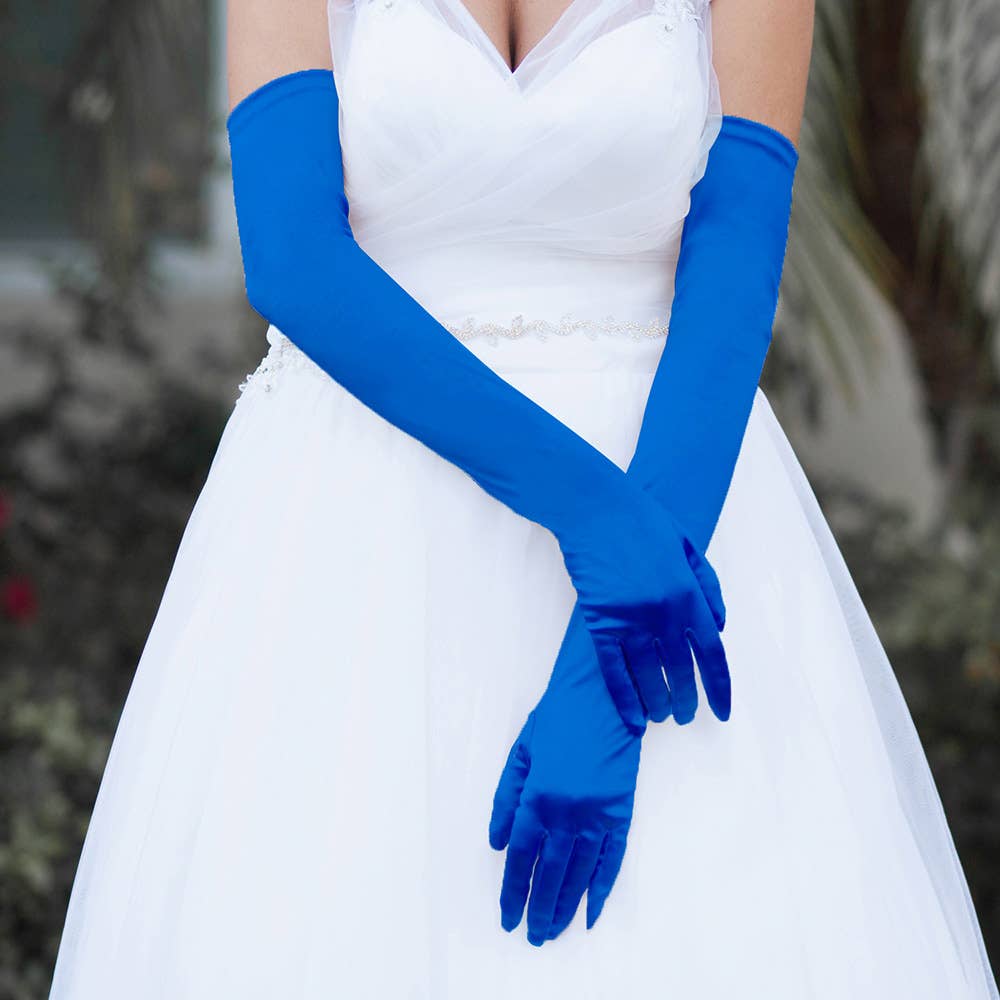 Sensibling Corp. - Wholesale Gloves - Women's - Dressy Satin Long Wedding Gloves3