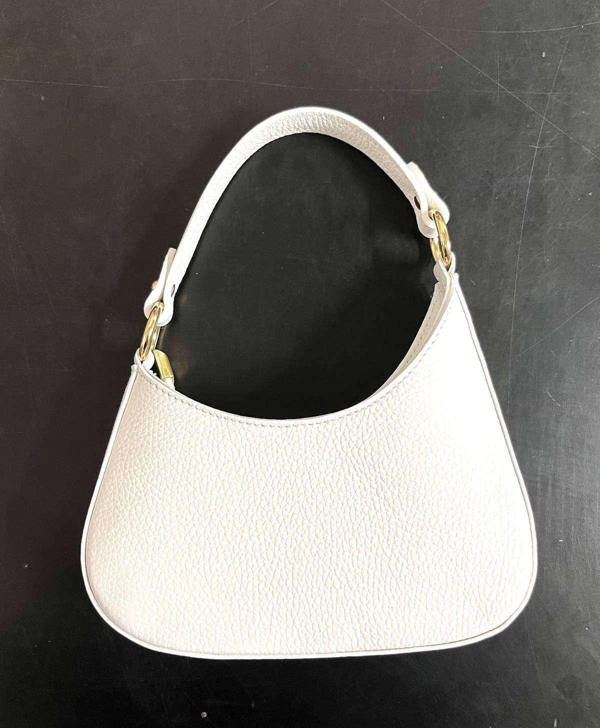 Suie Valentini srl - Venta al por mayor Bolso con correa - Mujer - Mini bolso de hombro de cuero genuino, hecho en Italia, art.1124237
