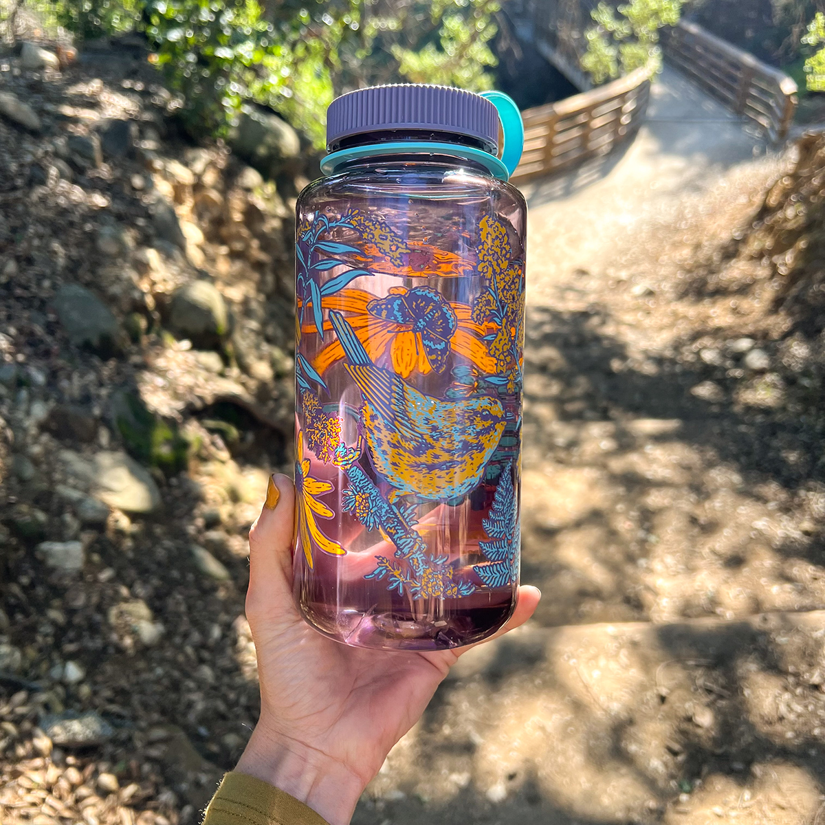 Mustard Beetle - Wholesale Water Bottle - Nalgene 32oz: Prairie7