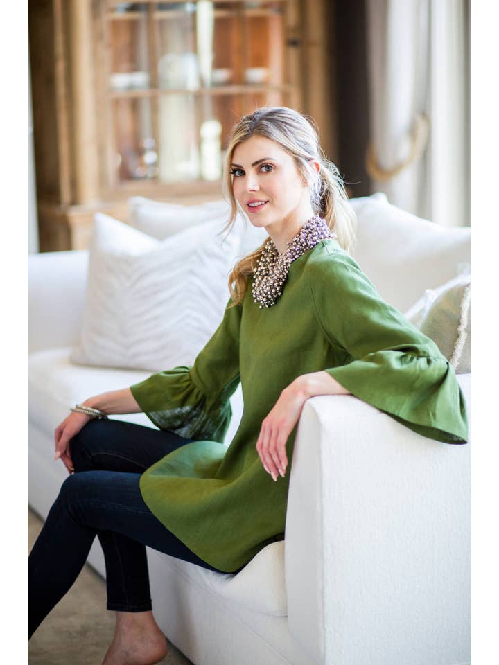 Arte Italica & Crown Linen Designs - Wholesale Tunic - Women's - Bella Top - New Colors7