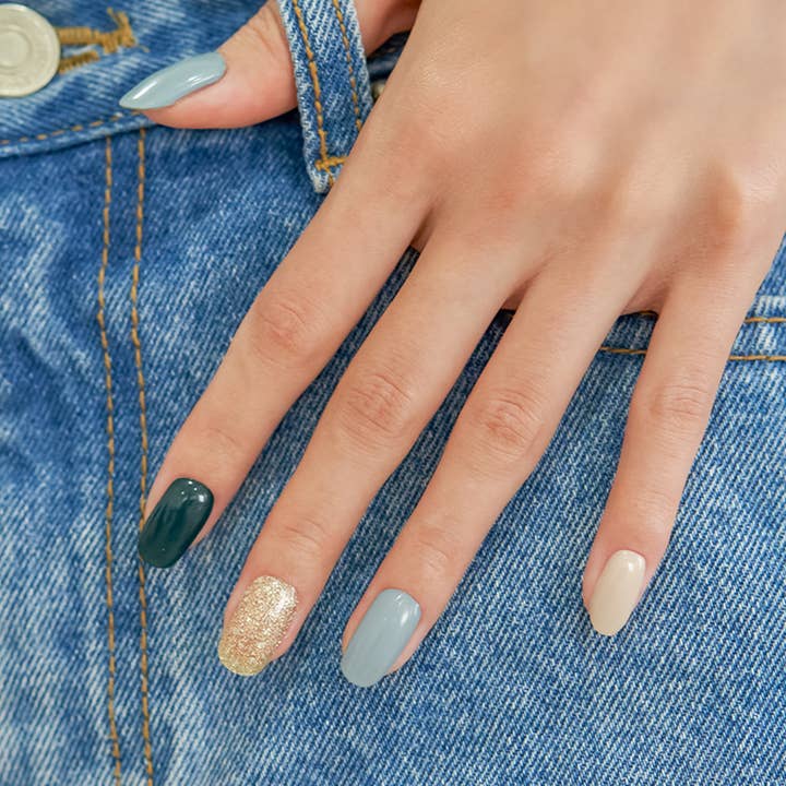 K-SPA - Vente Nail Art/Autocollant pour les ongles - LOOK URBAIN DÉCONTRACTÉ