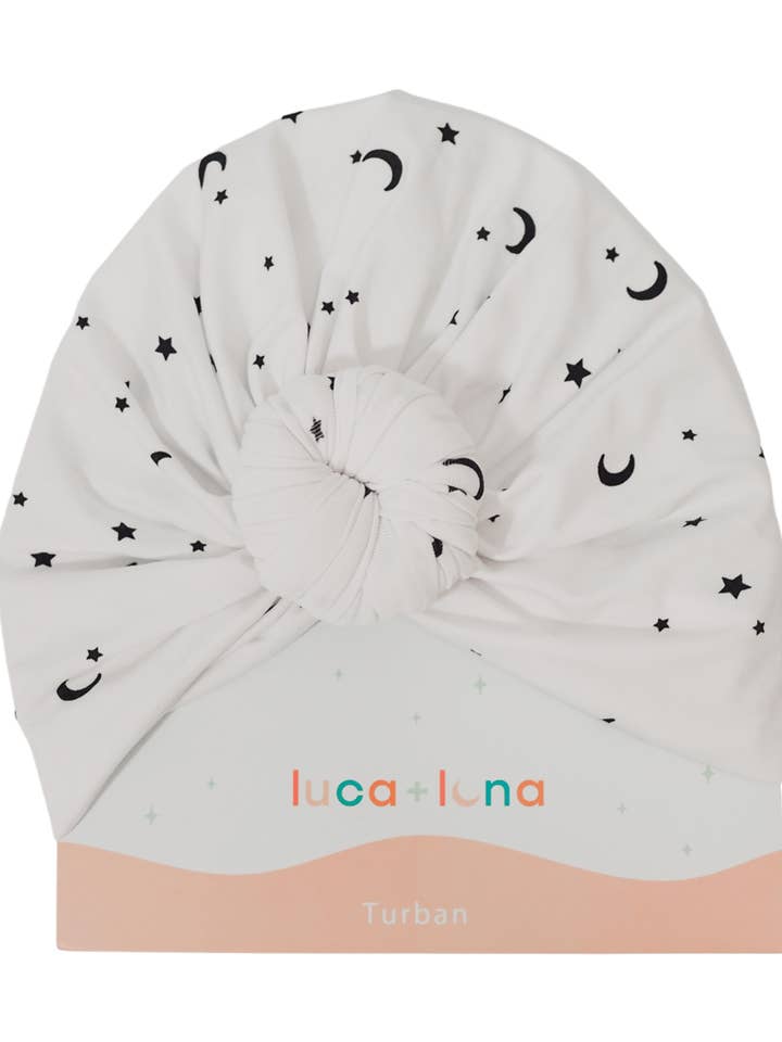 La Luna Baby Knot Headwrap for wholesale by Luca + Luna LLC