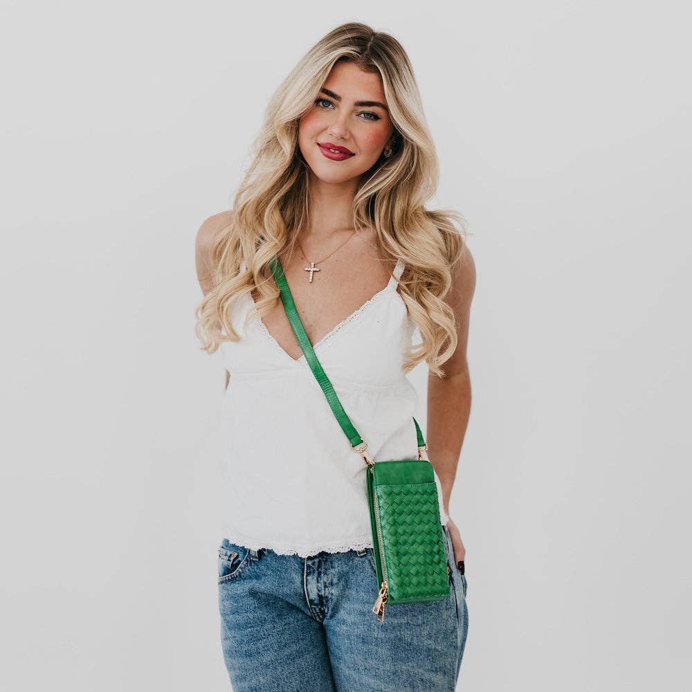 Pretty Simple - Wholesale Phone Wallet - Women's - Woven Double Duty Phone Bag Wholesale15