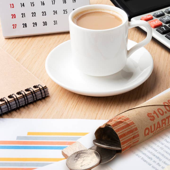 BAZIC Products - Wholesale Coin Purse - Unisex - Quarter Coin Wrappers (36/Pack)1