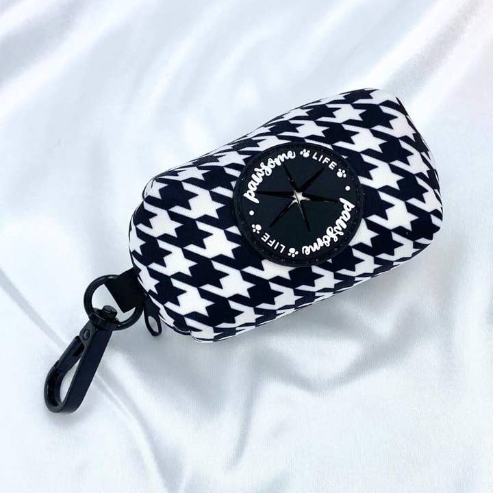 Chic Houndstooth Poop Väska Hållare för wholesale av Pawsome Life