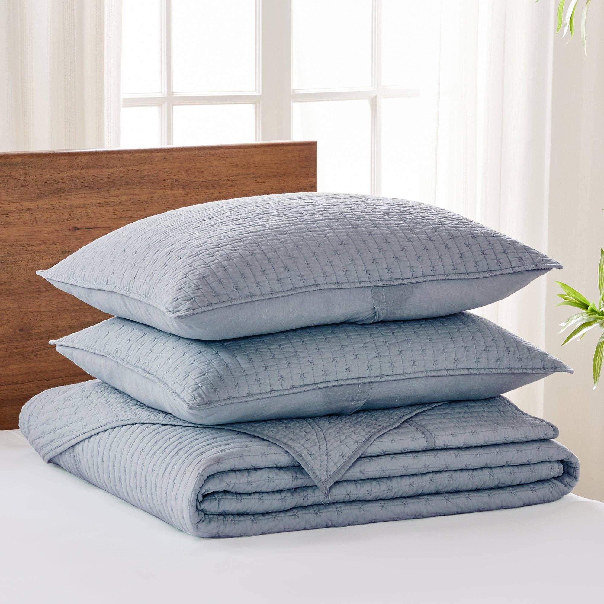 Levtex Home – Engroshandel Sengesæt – Cross Stitch sengetæppe sæt111