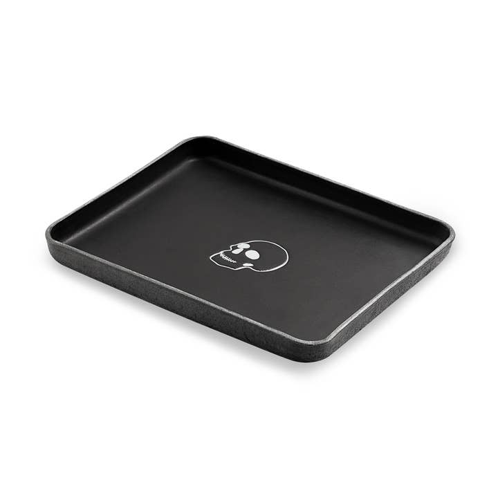 Skull Leather Valet Tray for wholesale by FILS UNIQUE