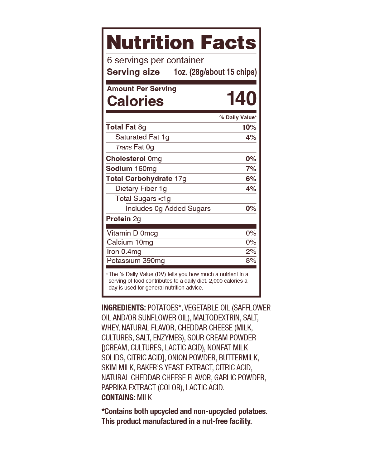 Uglies Kettle Chips - Wholesale Chips - Uglies 6oz Cheddar & Sour Cream Kettle Cooked Potato Chips2