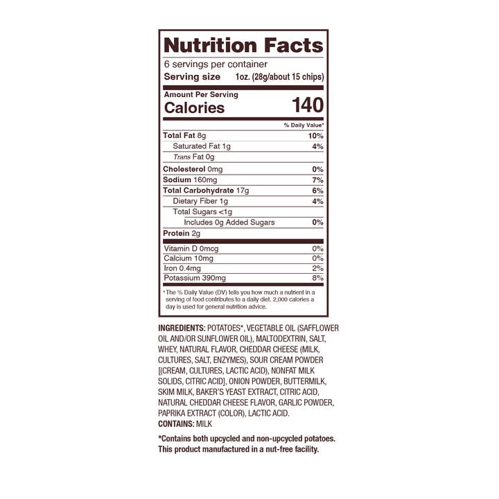 Uglies Kettle Chips - Wholesale Chips - Uglies 6oz Cheddar & Sour Cream Kettle Cooked Potato Chips2