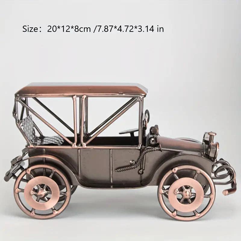 Huis Van Merken - Wholesale Decorative Tabletop Object - Vintage Car Model - Decorative Accent - No Power1