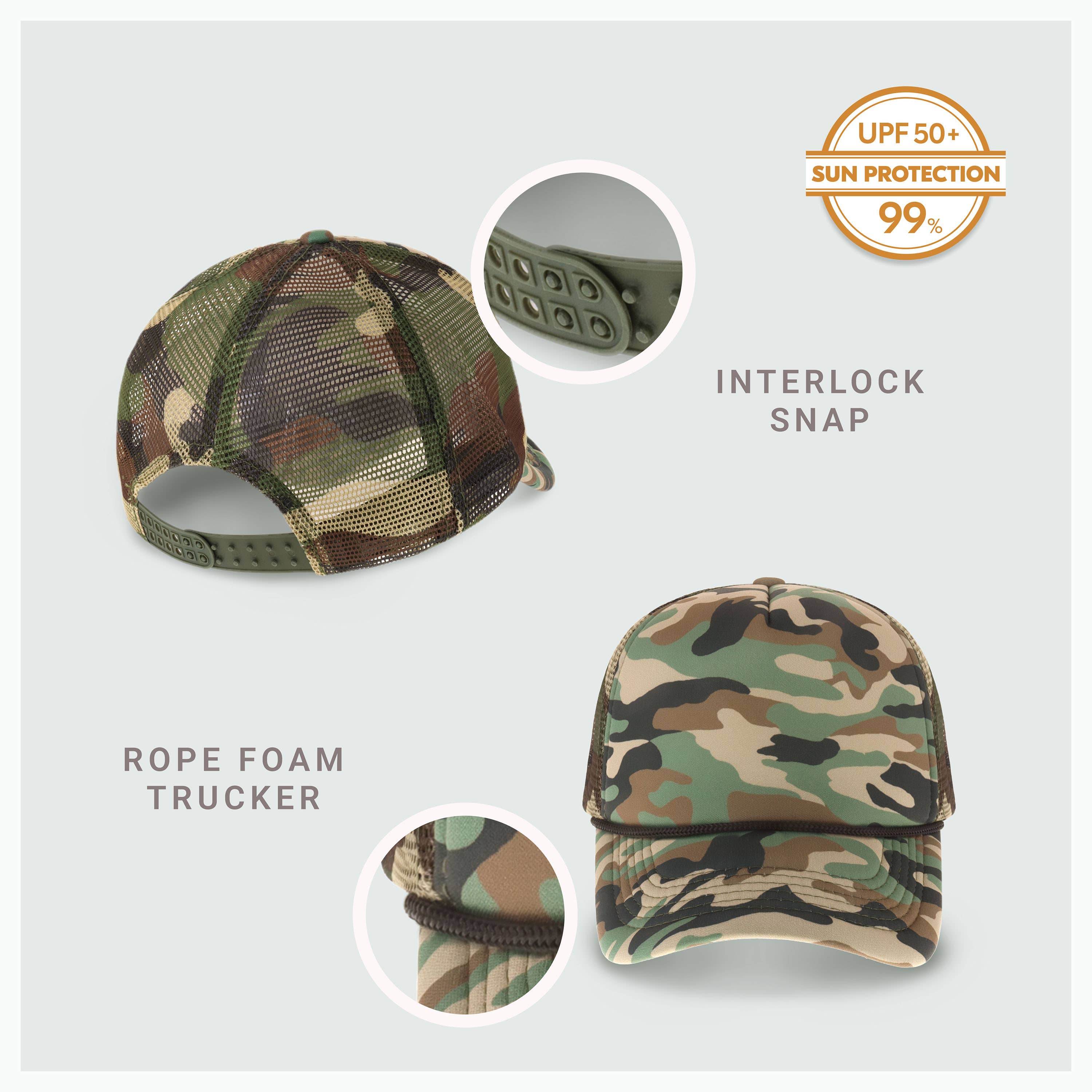 ChoKoLids - Wholesale Trucker Hat - Men's - CHOK.LIDS Foam Mesh Trucker Hat86