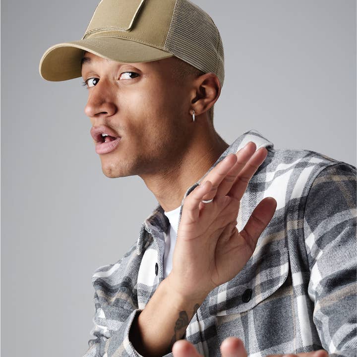 Logo Free Clothing - Wholesale Trucker hat – Unisex - Beechfield Patch Snapback Trucker Cap | Unisex | 5 Panel | 6 Colours | One Size6