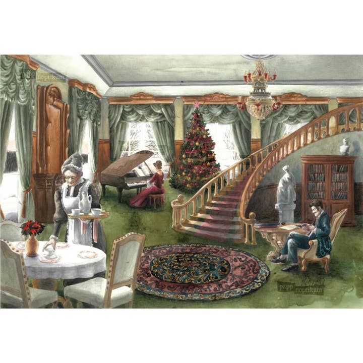 Família Steampleton - Christmas Carol (calendário do advento) por atacado de Pappnoptikum