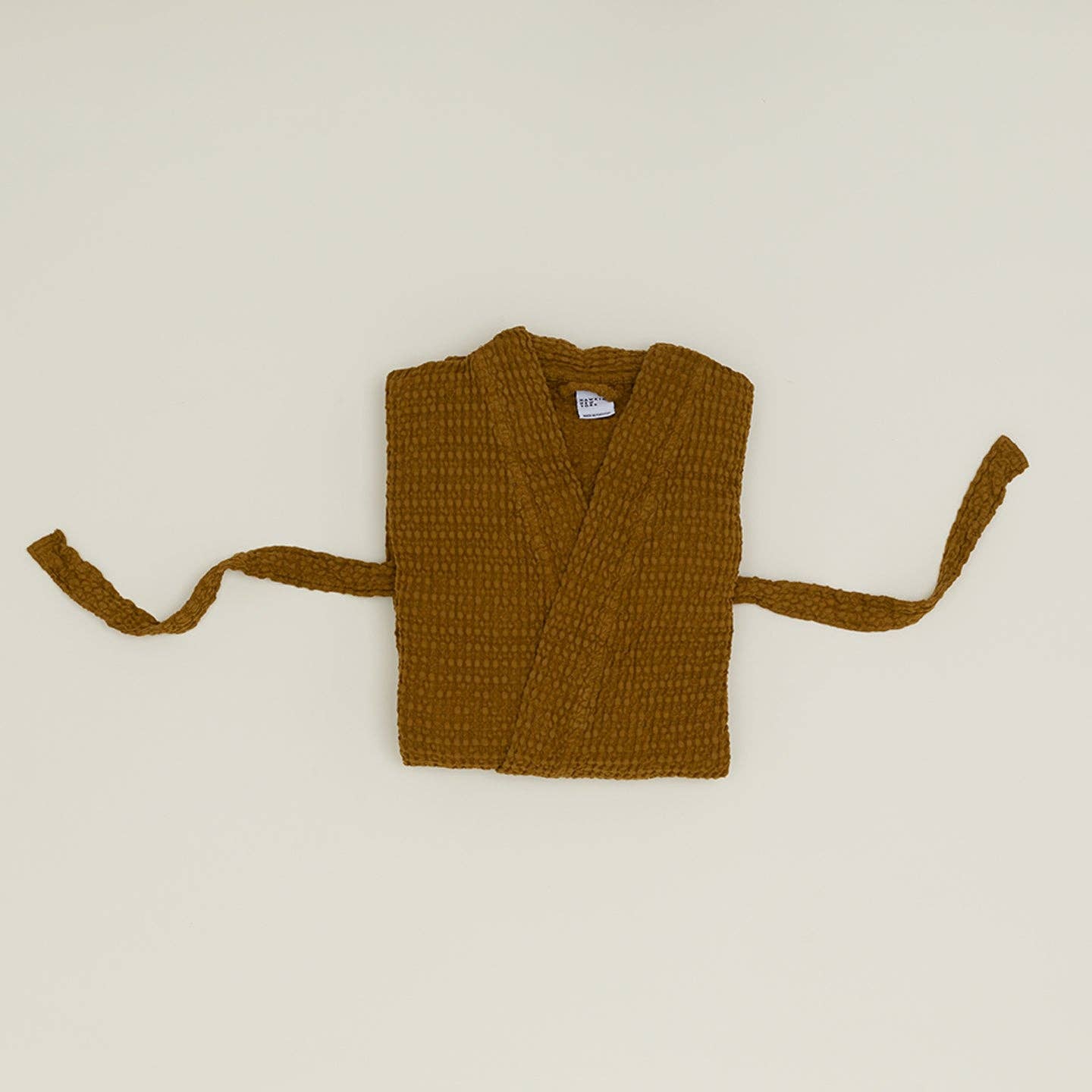 Hawkins New York - Wholesale Robe - Unisex - SIMPLE WAFFLE BATHROBE - BRONZE1