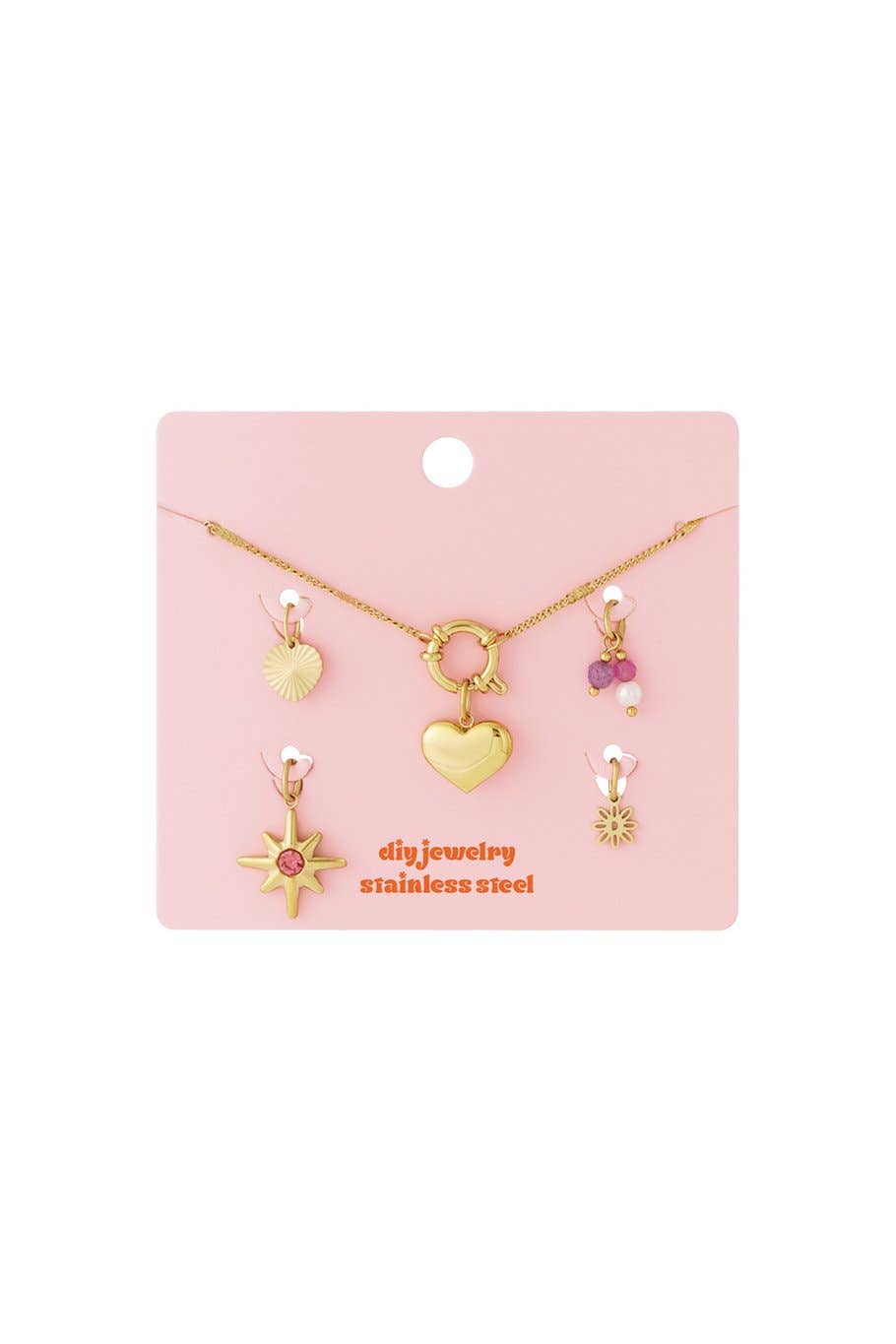 Sansira Jewelry - Wholesale Pendant/Charm Necklace - DIY Charms + Necklace Set1