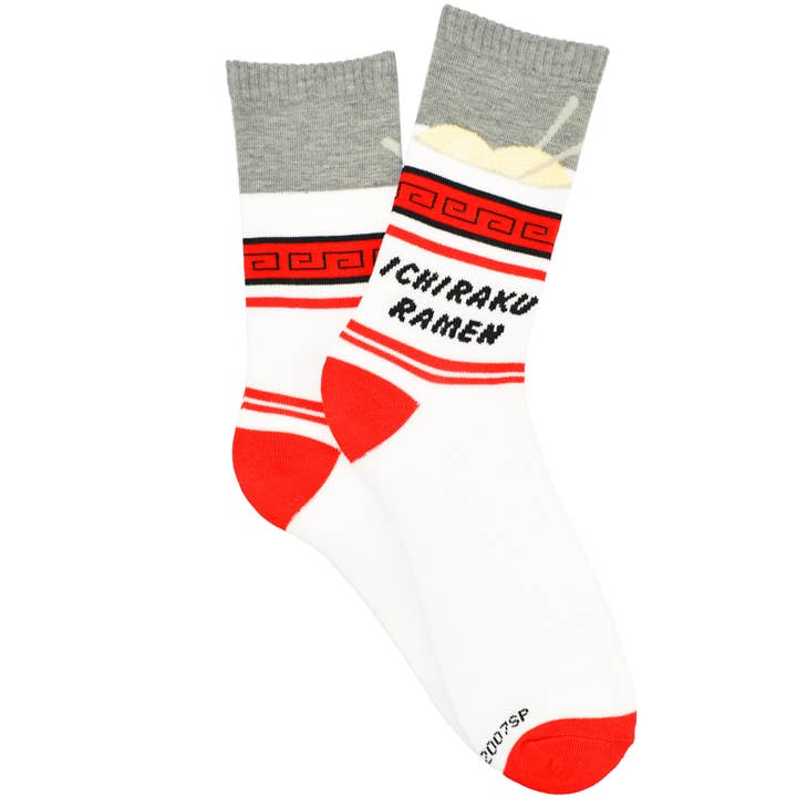 Everything Legwear - Wholesale Socks - Unisex - Naruto Shippuden Ichiraku Ramen Bowl Crew Socks0