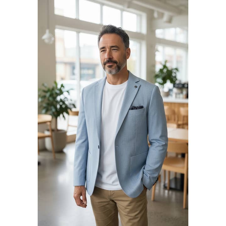 Herrkavaj - Blå för wholesale av Yves Enzo