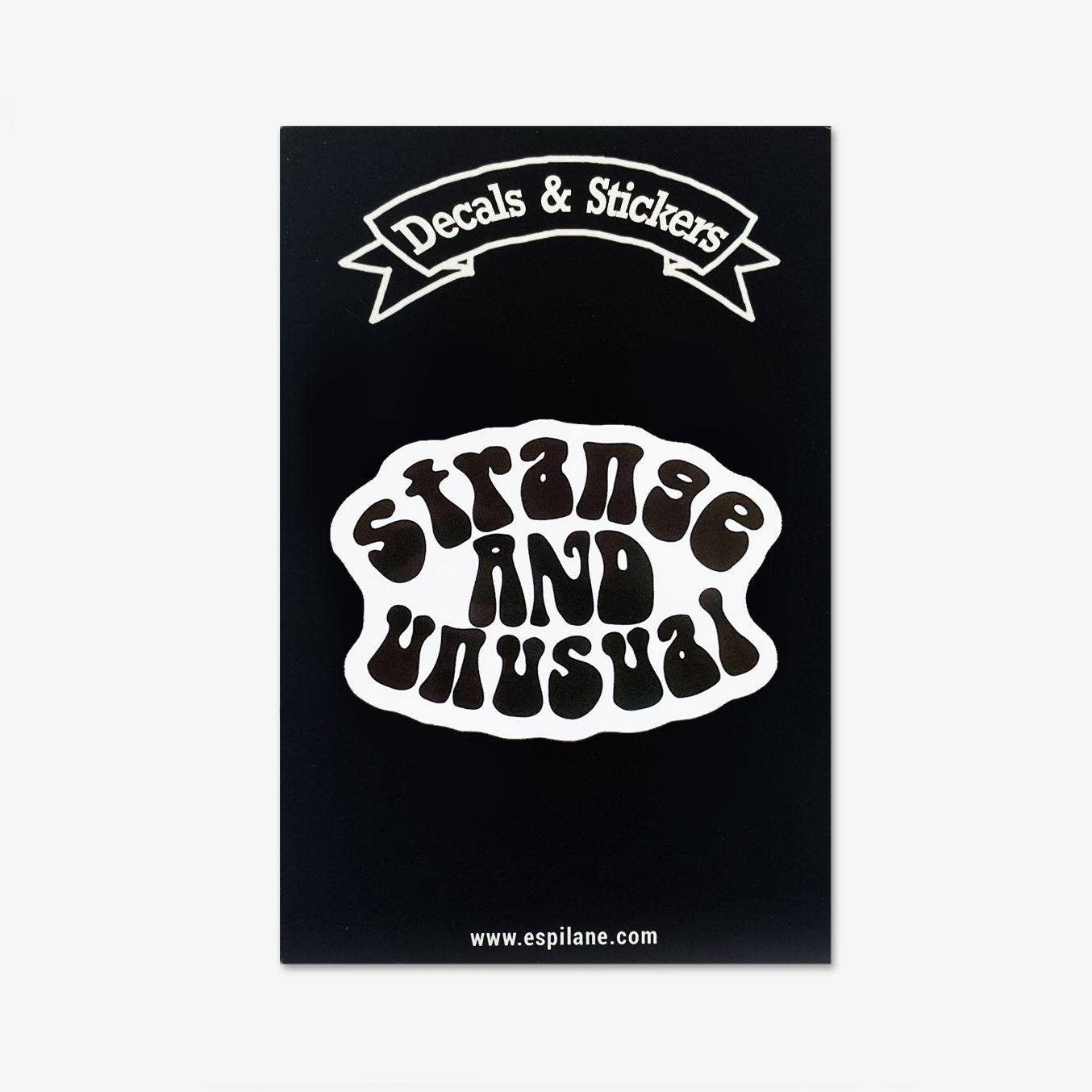 Espi Lane - Wholesale Sticker - Vreemde en ongebruikelijke vinyl sticker3