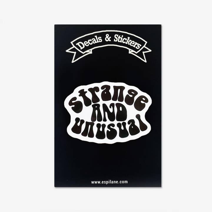 Espi Lane - Wholesale Sticker - Vreemde en ongebruikelijke vinyl sticker3