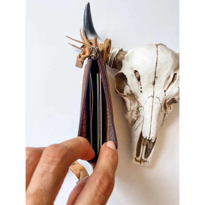 Boho Ranch Shop - Wholesale Wallet - Women's - Kenzie Western Keychain ID Leather Wallet5