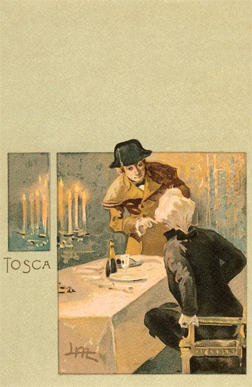 Found Image Press - Vendita all'ingrosso Calamite - Magnete MS-60 Scena da Tosca0