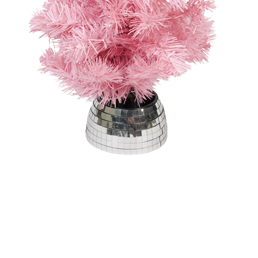 Housevitamin bv - Wholesale Artificial Christmas Tree - Artifical Tree- Xmas Tree- Ledlight - Battery - Pink - 50cm1