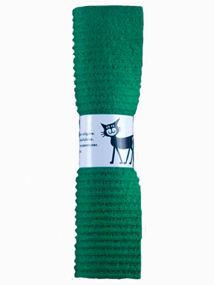 Serviette de toilette suédoise aux couleurs gaies, vert chaud pour la vente par Talla Imports