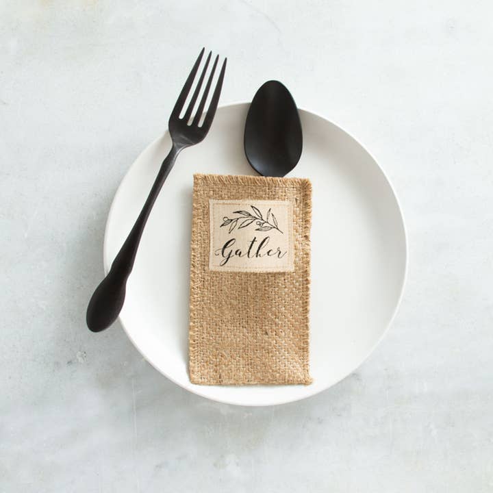 Cutlery Couture - Wholesale Assorted Cutlery Set - Gather Black & Cream l Set of 82