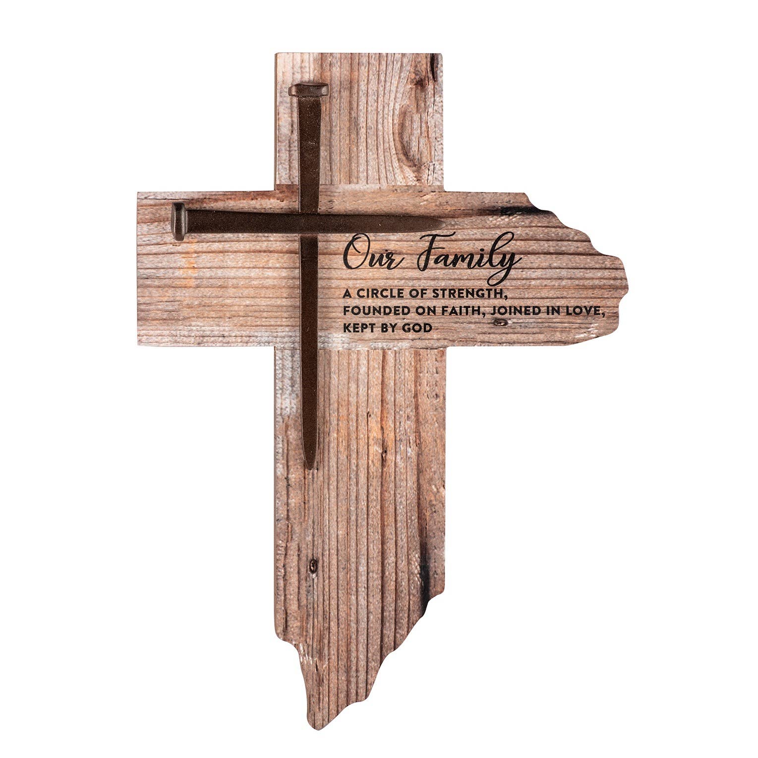 Abbey + CA Gift - Wholesale Muurkruis - Wall Cross voor onze familie2