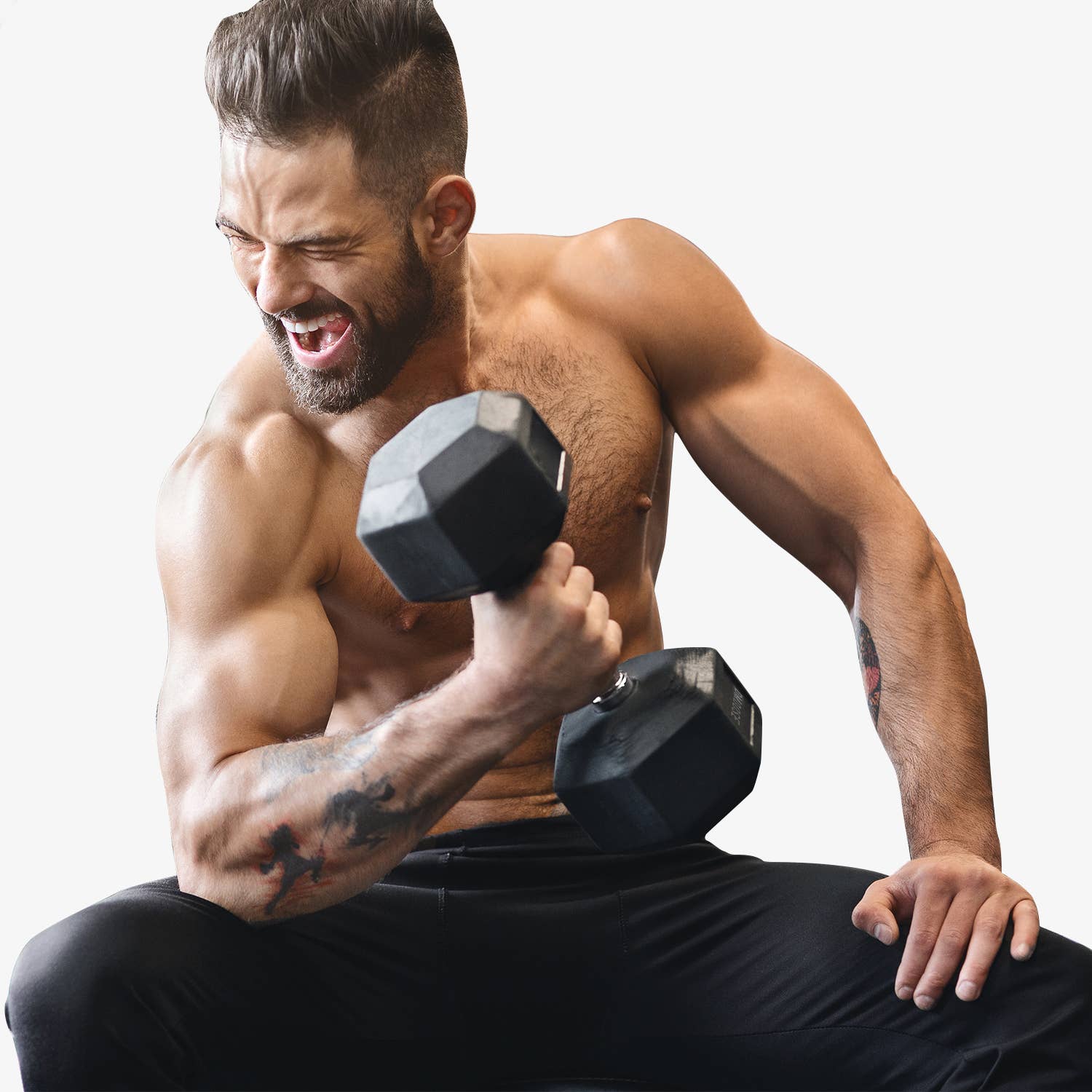 DMOOSE - Wholesale Fitness Equipment - DMoose Hex Dumbbell Hand Weights Pair for Strength Workouts7