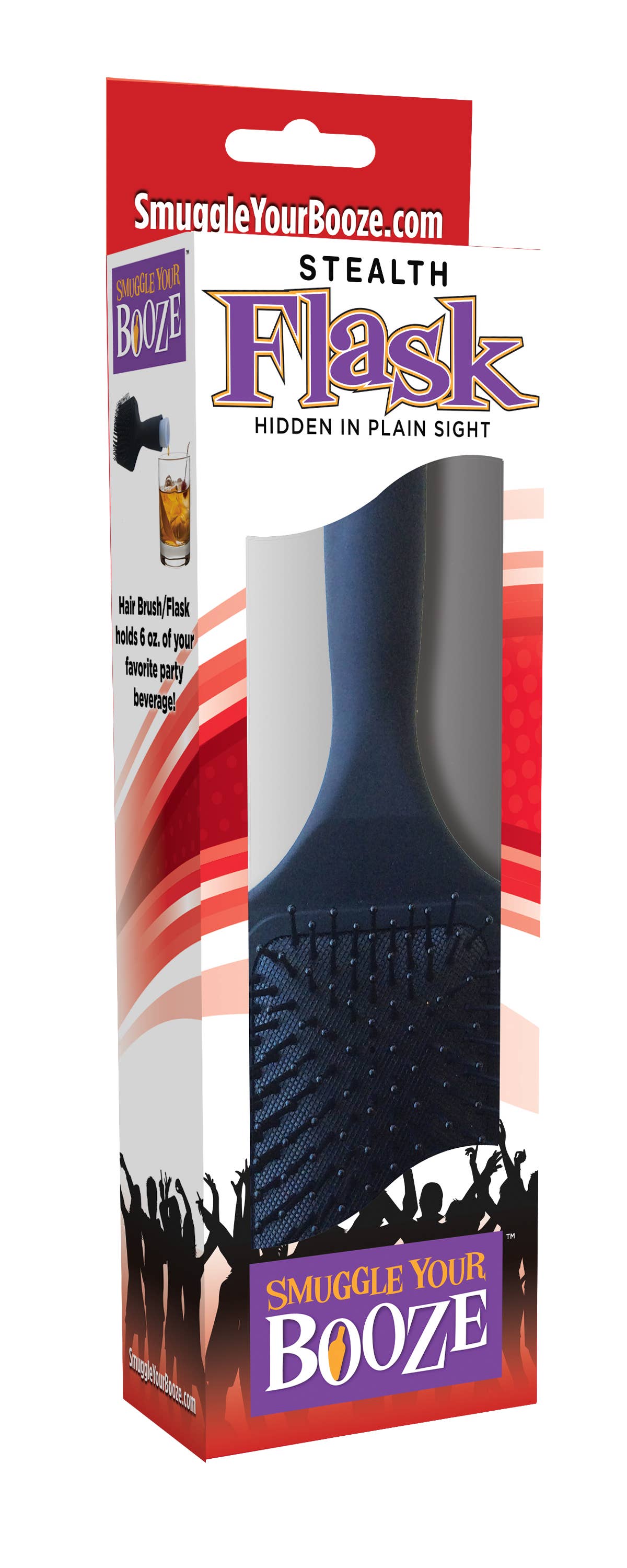 Smuggle Your Booze - Wholesale Flask - Hair Brush Flask5