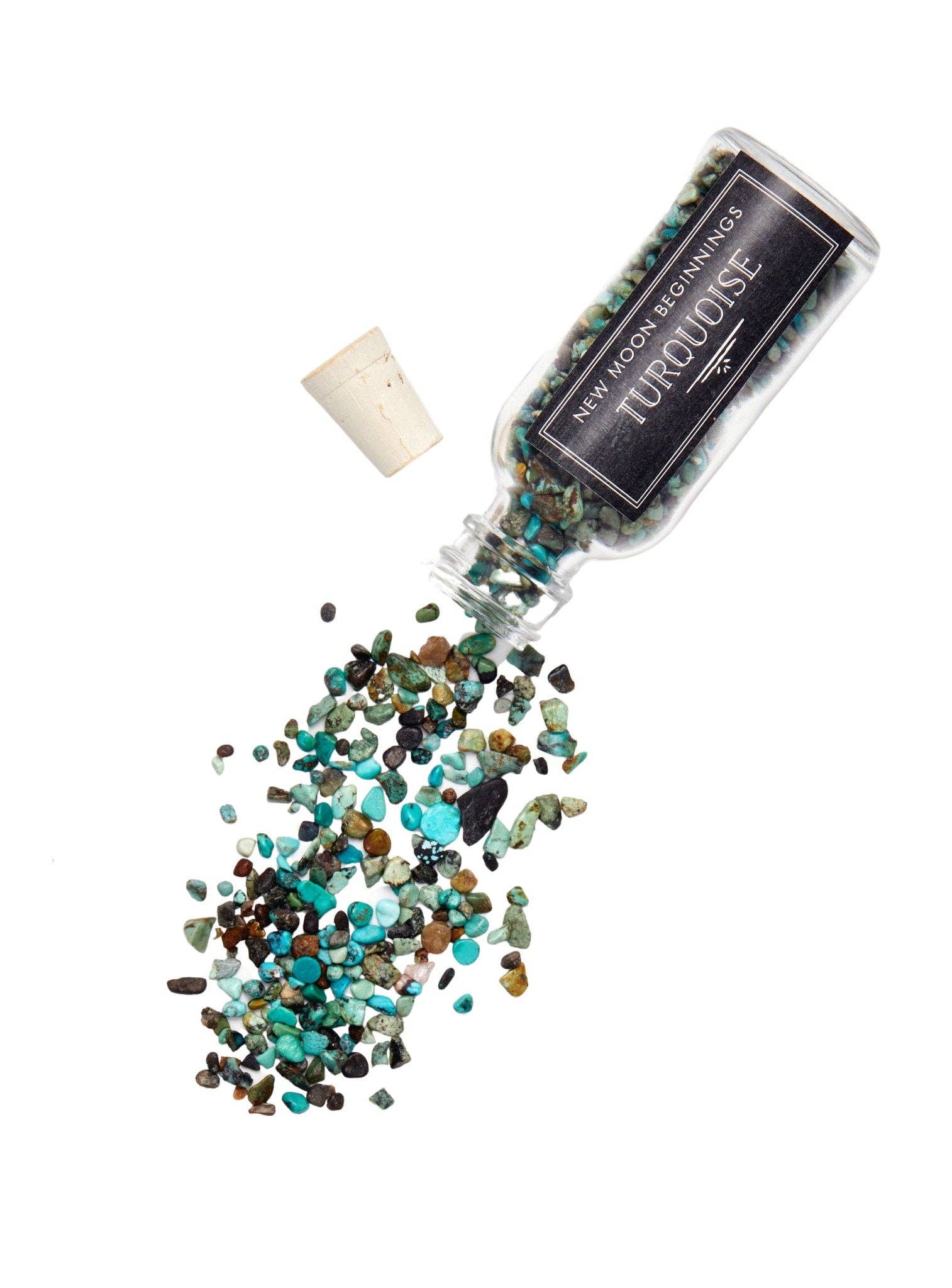 New Moon Beginnings - Wholesale Spiritual Stone/Crystal - Natural Gemstone Chips in a Bottle -70 stone types available57