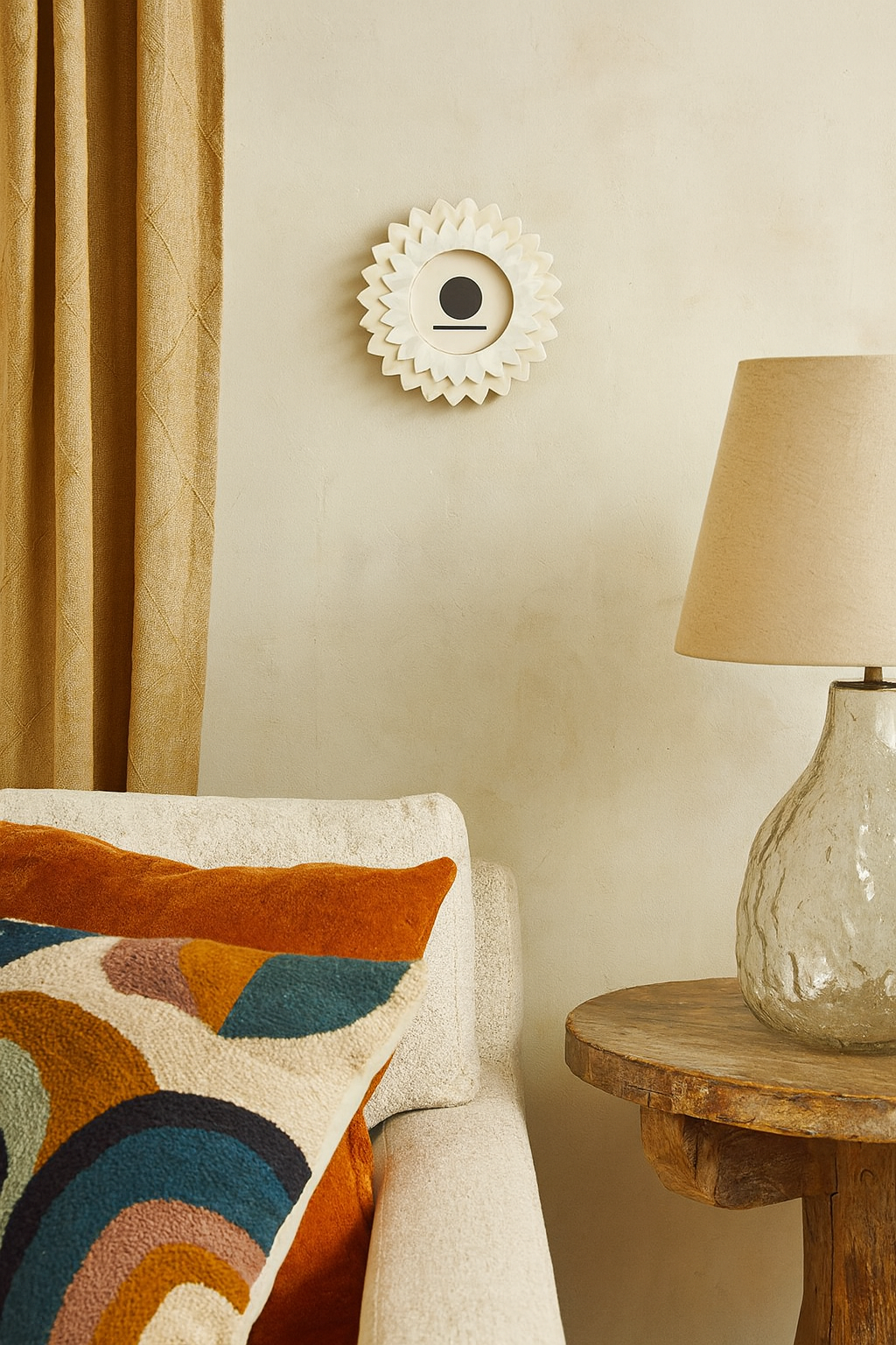 Matr Boomie Fair Trade - Wholesale Picture Frame - Amalesh Bloom 3x3 Cream Picture Frame - Carved Bone5