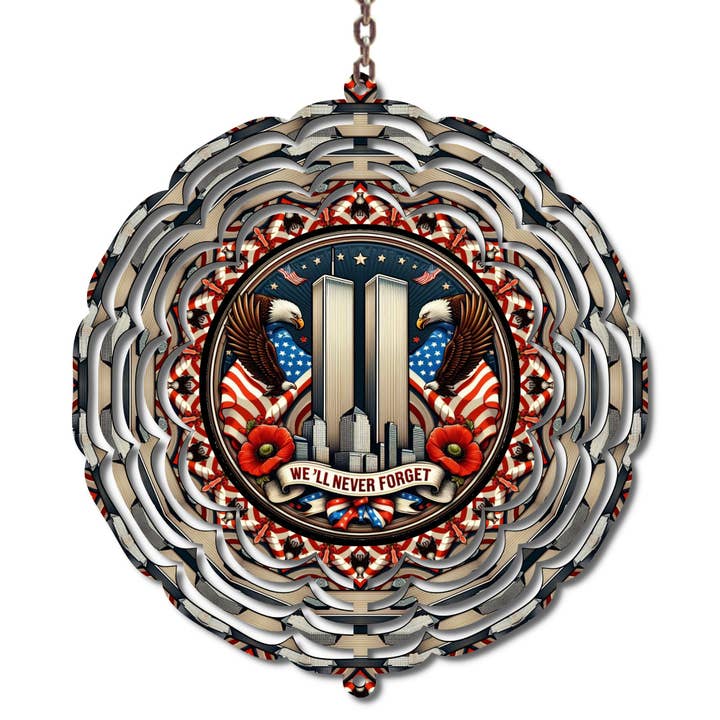 11. Sept., NYC, New York City, Windspiel, Andenken-Geschenk für den Großhandel von Uniquely Designed By Rebecca