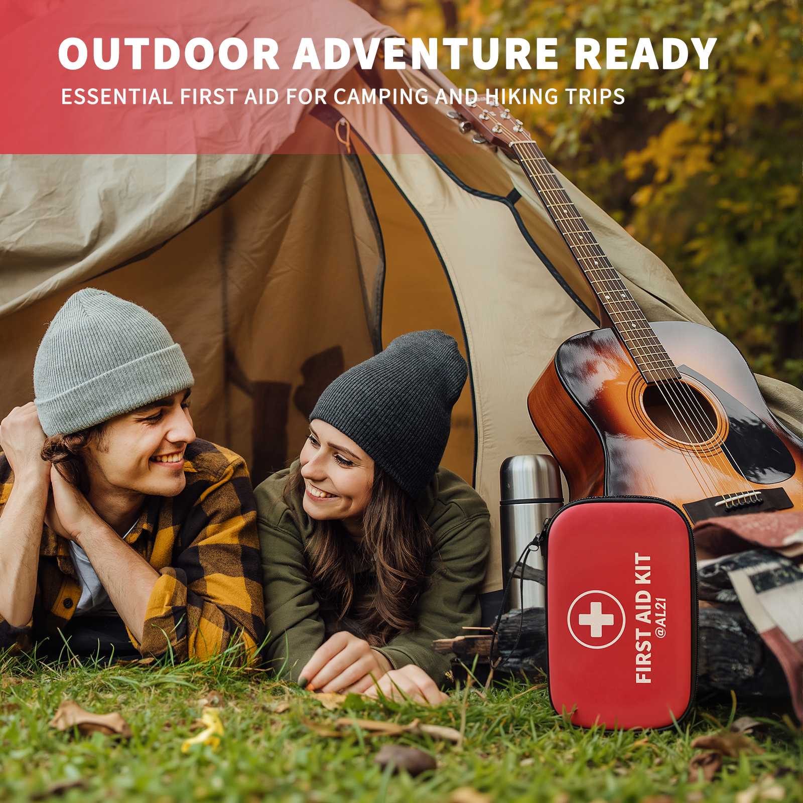 CorDx - Vente Trousse de premiers secours - Trousse de premiers secours polyvalente, 184 pièces, trousse d'urgence2