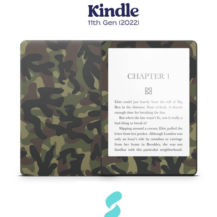 Kindle - Green Camo for wholesale by StyleWrap